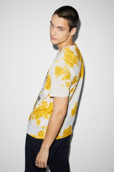 Clockhouse Boys - Tricou - alb / galben