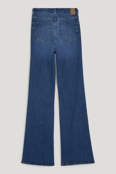 Dona - Flared jeans - high waist - LYCRA® - texà blau
