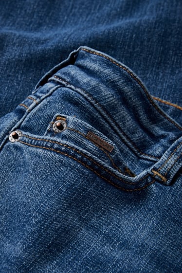 Kobiety - Flared jeans - wysoki stan - LYCRA® - dżins-niebieski