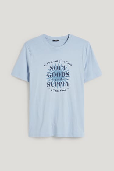 Herren - T-Shirt - hellblau