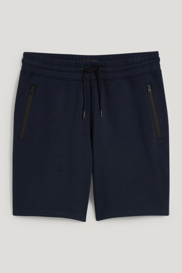 Clockhouse Boys - Sweatshorts - dunkelblau