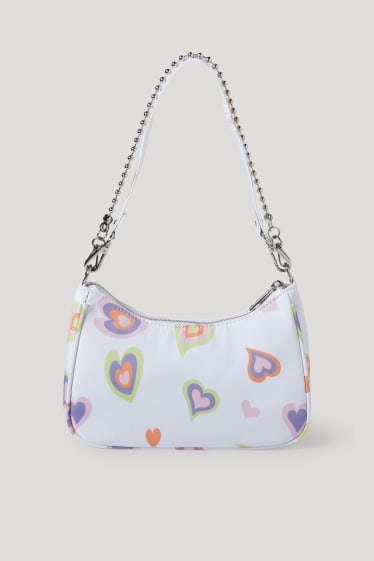 Clockhouse femme - CLOCKHOUSE - sac à bandoulière - à motif - blanc crème
