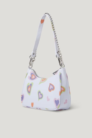 Clockhouse femme - CLOCKHOUSE - sac à bandoulière - à motif - blanc crème