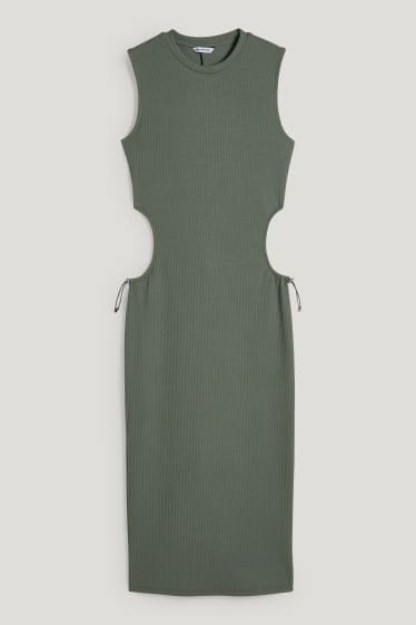 Clockhouse femme - CLOCKHOUSE - robe - vert