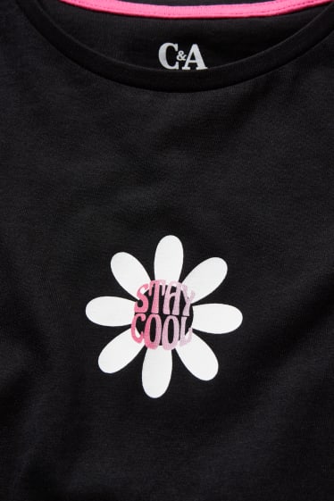 Niñas - Pack de 5 - camisetas de manga corta - blanco
