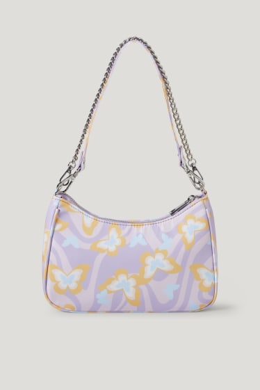 Clockhouse femme - CLOCKHOUSE - sac à bandoulière - à motif - violet clair