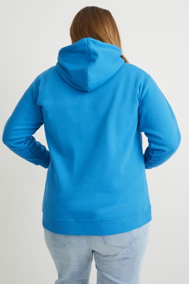 Dames - Hoodie - blauw
