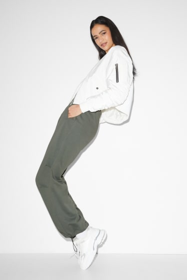 Clockhouse femme - CLOCKHOUSE - pantalon de jogging - vert