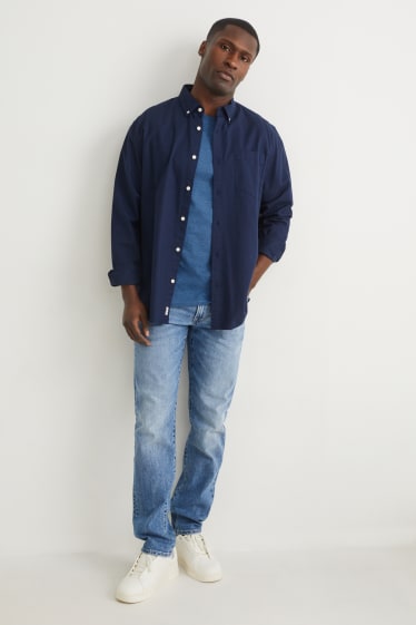 Hommes - T-shirt - bleu foncé