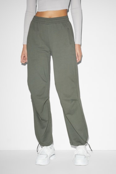 Clockhouse femme - CLOCKHOUSE - pantalon de jogging - vert