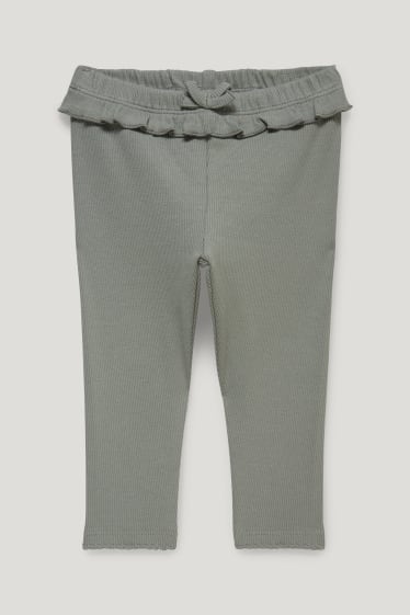 Baby Girls - Baby-Leggings - grün
