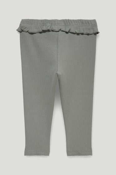 Baby Girls - Baby-Leggings - grün