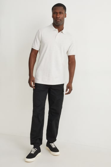 Hommes - Polo - gris clair