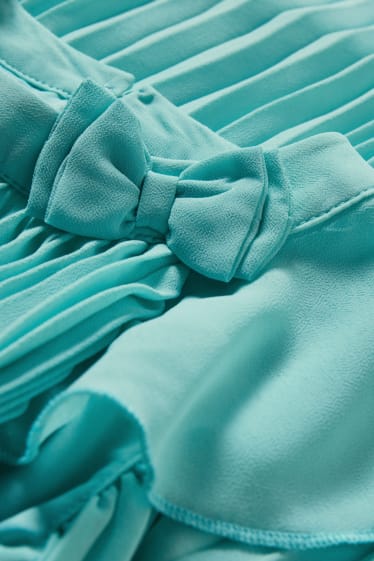 Toddler Girls - Vestito plissé - verde menta