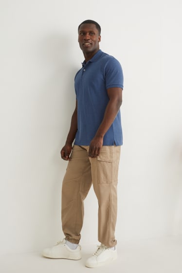 Herren - Poloshirt - dunkelblau