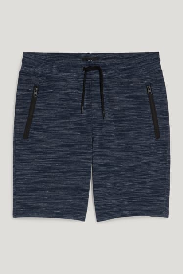 Clockhouse Boys - Sweatshorts - dunkelblau-melange