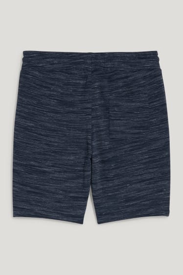 Clockhouse Boys - Sweatshorts - dunkelblau-melange