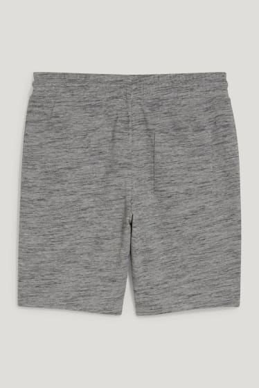 Clockhouse homme - Short en molleton - gris chiné