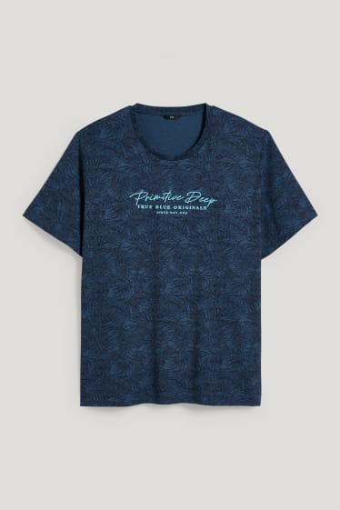 Heren XL - T-shirt - donkerblauw