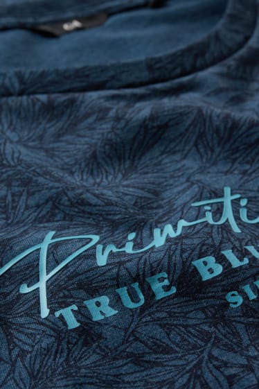 Uomo XL - T-shirt - blu scuro
