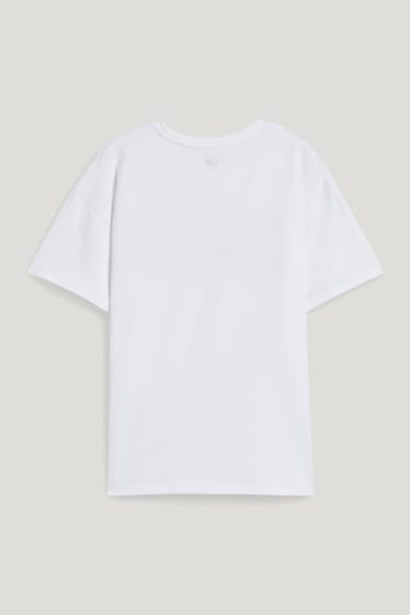Kids Girls - Tricou cu mânecă scurtă - alb