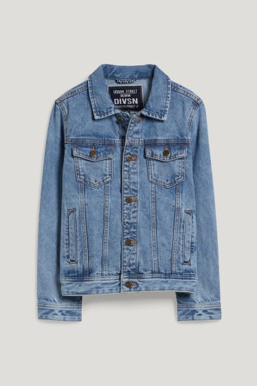 Băieți - Jachetă din denim - denim-albastru deschis