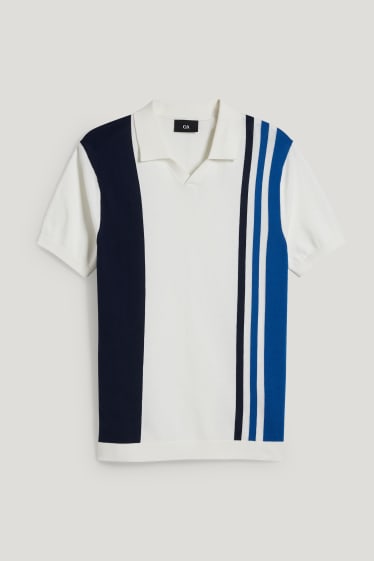 Hommes - Polo - blanc