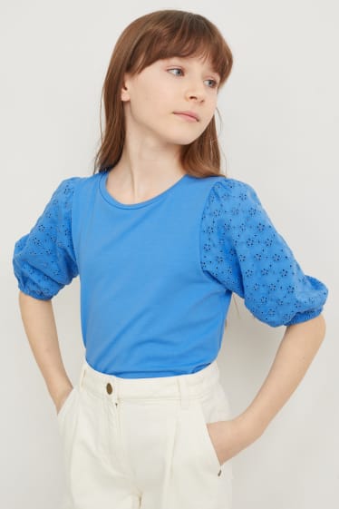 Toddler Girls - Tricou cu mânecă scurtă - albastru