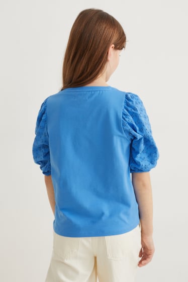 Toddler Girls - Tricou cu mânecă scurtă - albastru