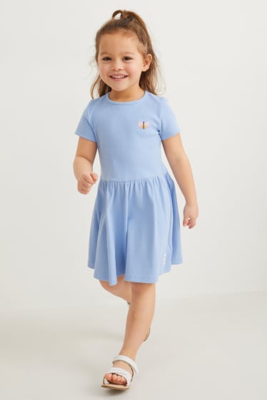 Filles - Robe - bleu clair