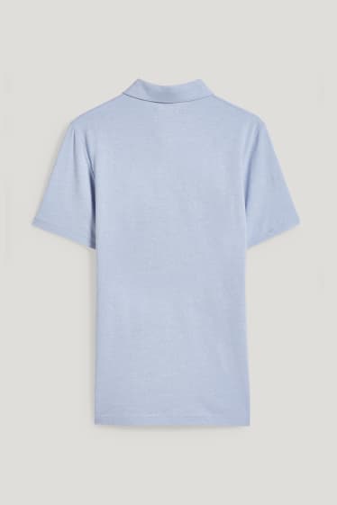 Heren - Poloshirt - Flex - lichtblauw