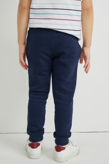 Toddler Boys - Multipack 2 perechi - pantaloni de trening - albastru închis