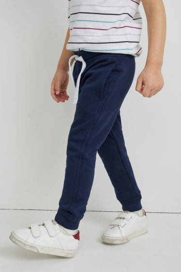 Toddler Boys - Multipack 2 perechi - pantaloni de trening - albastru închis