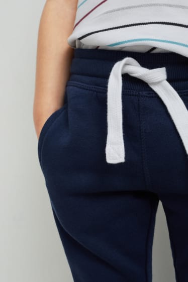 Toddler Boys - Multipack 2 perechi - pantaloni de trening - albastru închis