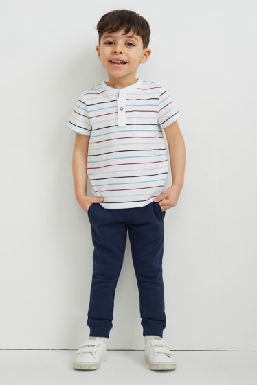 Toddler Boys - Multipack 2 perechi - pantaloni de trening - albastru închis