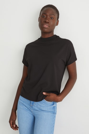 Damen - T-Shirt - schwarz