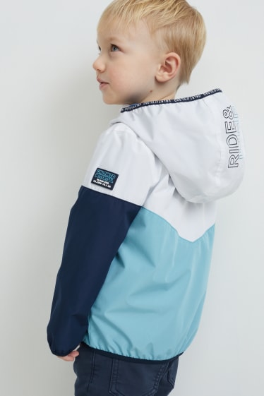 Toddler Boys - Jachetă cu glugă - albastru