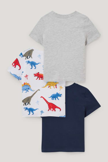 Toddler Boys - Confezione da 3 - maglia a maniche corte - blu scuro