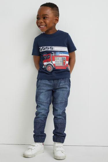 Toddler Boys - Confezione da 3 - maglia a maniche corte - blu scuro