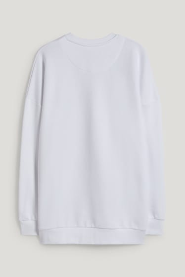 Clockhouse femme - CLOCKHOUSE- sweat - Rolling Stones - blanc