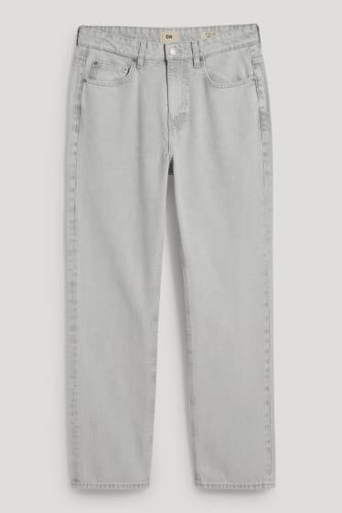 Pánské - Regular jeans - džíny - světle šedé
