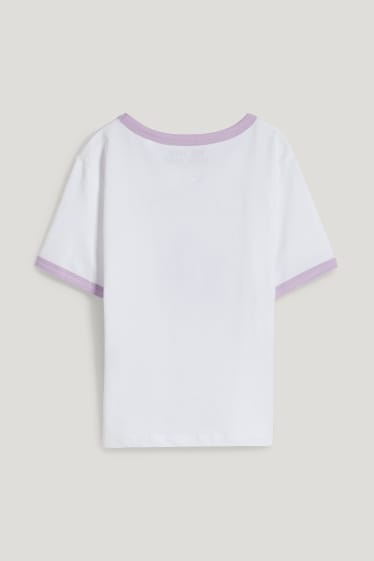 Bambine: - Mr. Men Little Miss - maglia a maniche corte - bianco