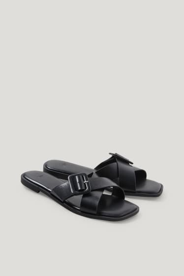 Mujer - Sandalias - polipiel - negro