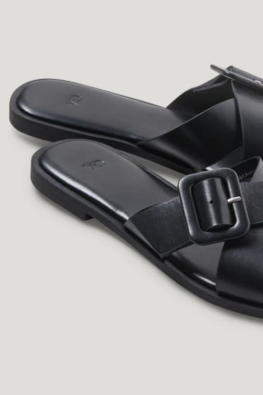 Mujer - Sandalias - polipiel - negro