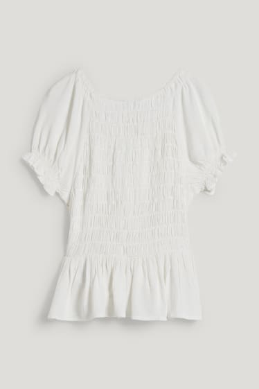 Clockhouse Girls - CLOCKHOUSE - blusa - bianco
