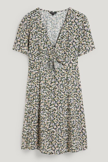 Clockhouse Girls - CLOCKHOUSE - vestito - a fiori - verde