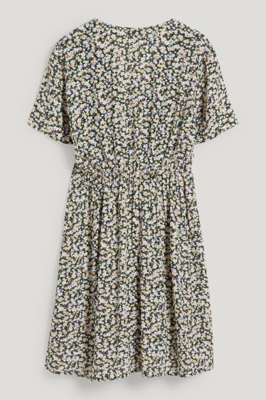 Clockhouse Girls - CLOCKHOUSE - vestito - a fiori - verde