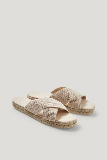 Mujer - Sandalias - beige claro