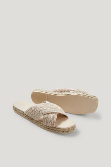 Mujer - Sandalias - beige claro