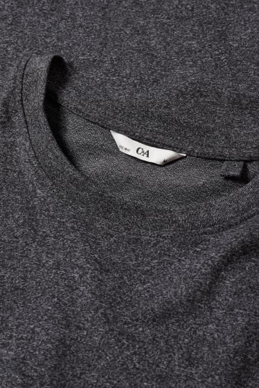Herren - T-Shirt - grau-melange
